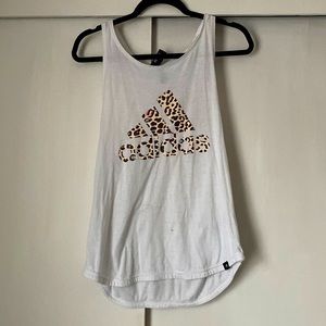 Adidas cheetah tank top